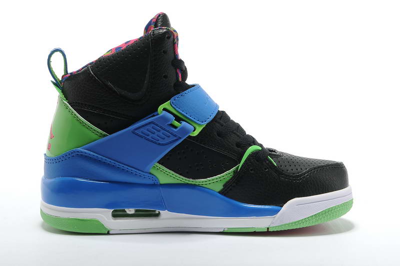 Air Jordan Retro 4.5 Nouvelles Chaussures Femmes Nouveau Bleu Noir (1)